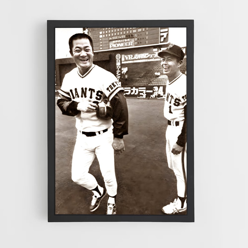 Poster Duel Olympique – affiche Baseball (vue 2)